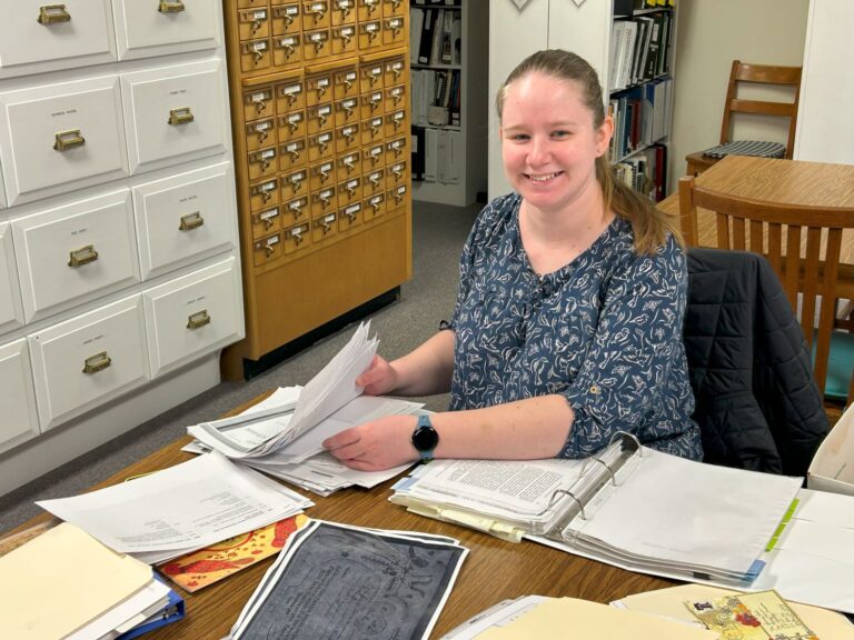 Rocktown History Volunteer Mira Yoder